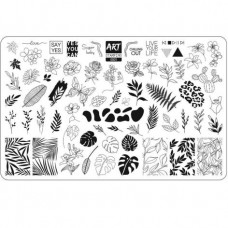ART STAMPING VAKULA пластина для стемпінгу №0001