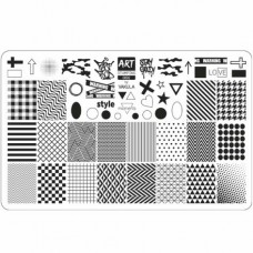 ART STAMPING VAKULA пластина для стемпінгу №0002 