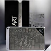 ART STAMPING VAKULA пластина для стемпінгу №0003