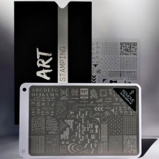 ART STAMPING VAKULA пластина для стемпінгу №0003