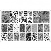 ART STAMPING VAKULA пластина для стемпінгу №0004
