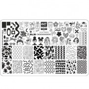 ART STAMPING пластина для стемпінгу №0010