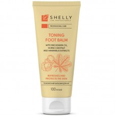Shelly Бальзам тонізуючий для ніг з олією макадамії, екстрактами кінського каштана та гамамелісу, 100 мл