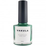 Лак для стемпінгу VAKULA №24 зелений трав'яний,8мл