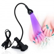 UV/LED- ліхтарик для експрес-сушки гелю та гель-лаку Nail Lamp на прищіпці