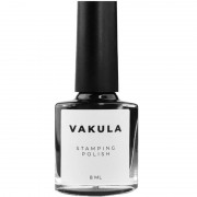 Лак для стемпінгу VAKULA №2 чорний,8ml